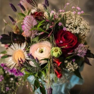 art floral Blumenkreation Karte